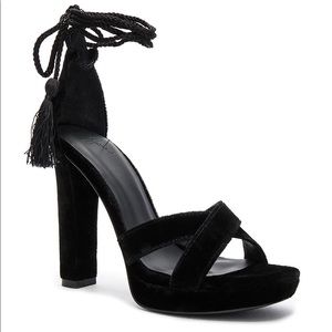 NEW Joie Nadav Velvet Tassel Heel